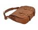 Handcraft's Pure Leather Vintage Buffalo Leather Brown Sling Bag | Cross Body Bag | Satchel Bag For Women 